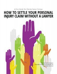 Free Ebook On How To Settle A Florida Personal Injury Claim Without A Lawyer