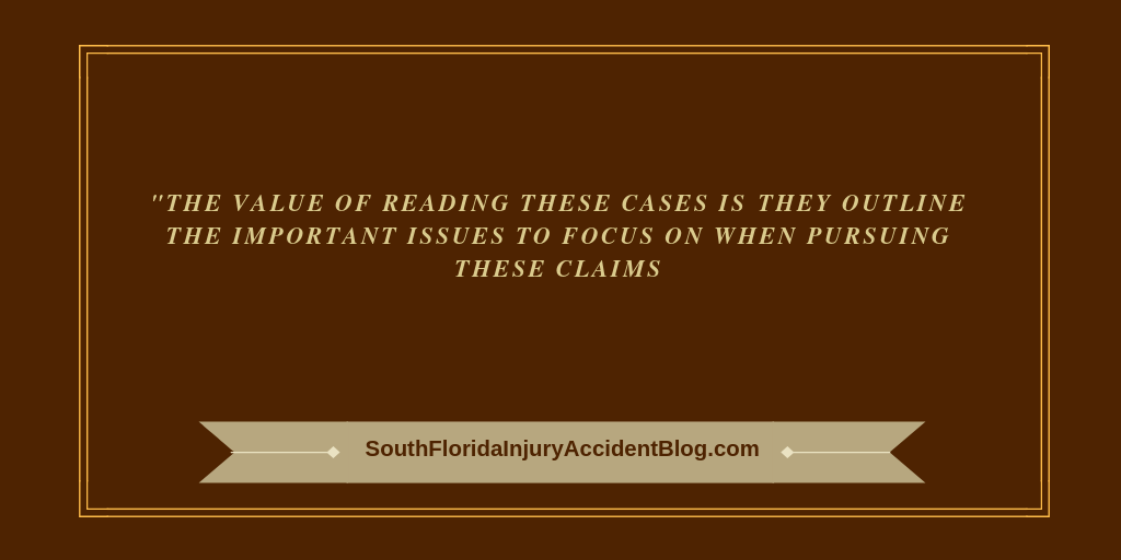 These Cases Outline The Issues To Focus On When Pursing A Brake Failure Case